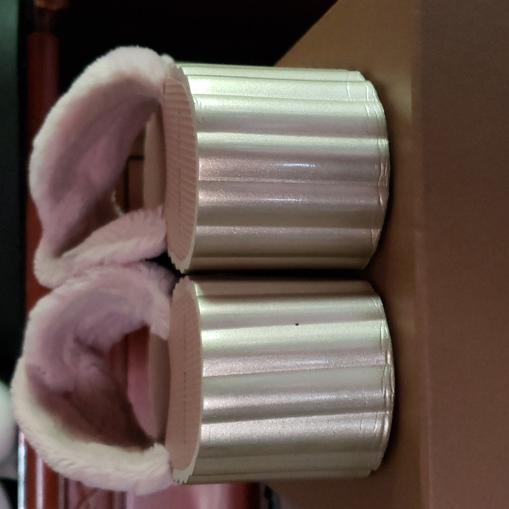 Tory Burch Faux Fur Platform Slides - image 3